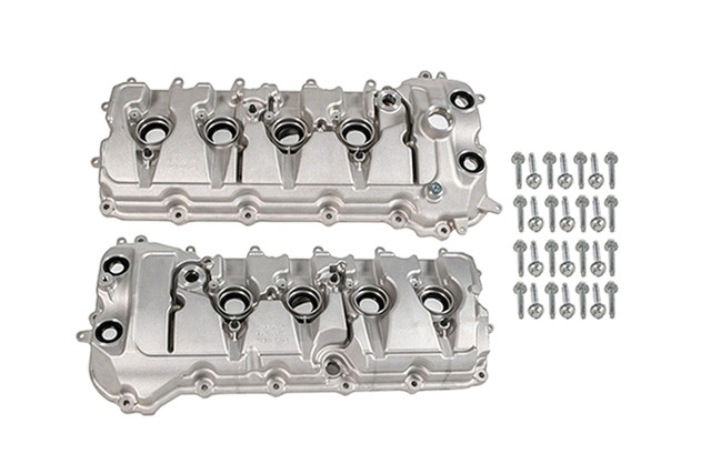 Ford Performance Mustang 5.0L/5.2L GT500 Style Aluminum Cam Cover - Pair (2011-2022) - Image Ford Performance Mustang 5.0L/5.2L GT500 Style Aluminum Cam Cover - Pair (2011-2022) - Image
