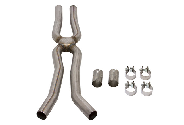 Flowmaster Mustang V6 Scavenger Series Resonator-Delete X-Pipe (2015-2017) - Image