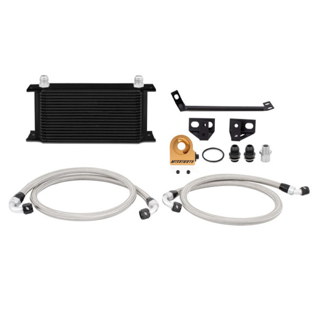 Mishimoto Mustang EcoBoost Thermostatic Oil Cooler Kit - Black (2015-2023) - Image Mishimoto Mustang EcoBoost Thermostatic Oil Cooler Kit - Black (2015-2023) - Image