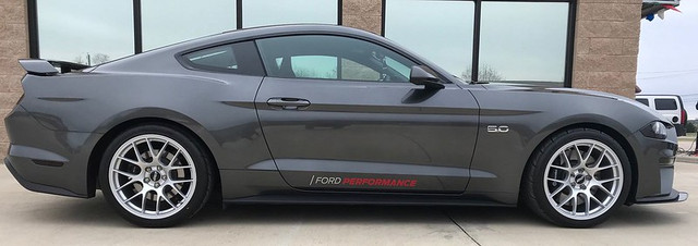 APEX Mustang EC-7 Race Silver Wheel 19x11 ET52 (2005-2023) - Image