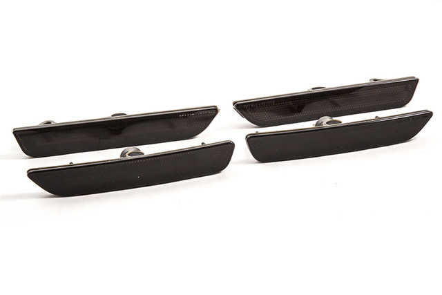 Diode Dynamics Mustang Front and Rear LED Side Marker Lights - Smoked (2010-2014) - Image Diode Dynamics Mustang Front and Rear LED Side Marker Lights - Smoked (2010-2014) - Image