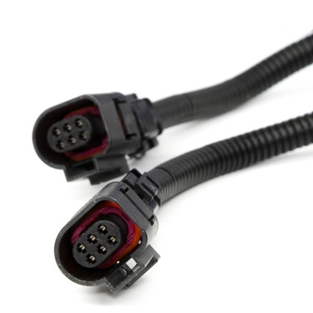 BBK Mustang GT Front O2 Sensor 12" Long Tube Extension Harness (2011-2014) - Image
