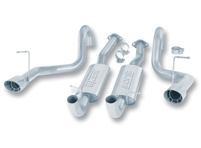 Borla Mustang GT/Cobra S-Type Cat-Back Exhaust (1994-1995) - Image