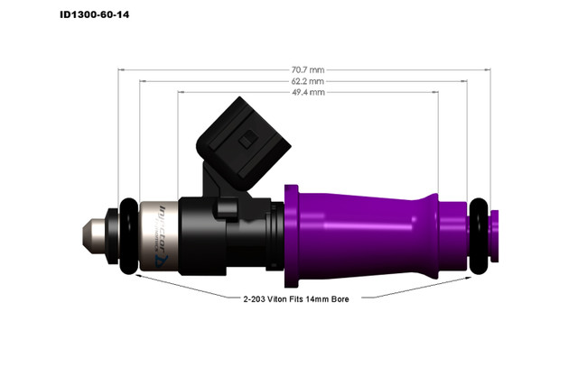 Injector Dynamics Mustang GT/GT350 ID1300x (2011-2017) - Image