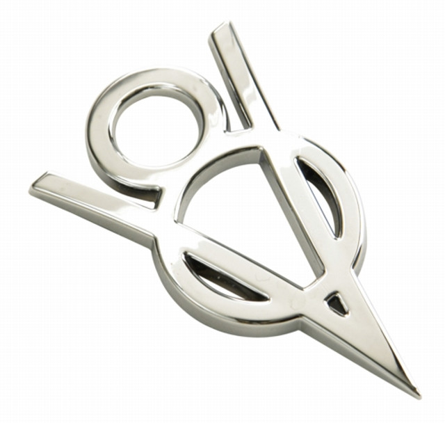Ford Performance Chrome V8 Stick On Emblem - Image