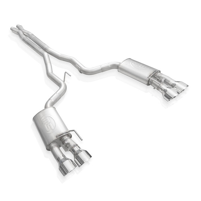 Stainless Works GT500 Legend X-Pipe Cat-Back - Polished (2020-2023) - Image