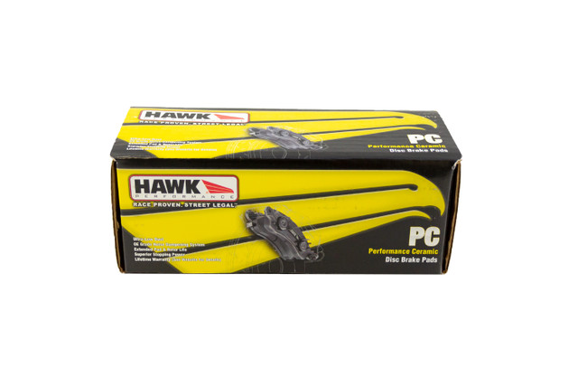 Hawk Mustang GT w/ Brembos/BOSS 302/GT500/ATS Calipers PC Front Brake Pads (2007-2014) - Image Hawk Mustang GT w/ Brembos/BOSS 302/GT500/ATS Calipers PC Front Brake Pads (2007-2014) - Image