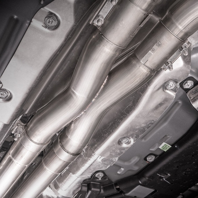 Stainless Works GT500 Legend X-Pipe Cat-Back - Black (2020-2023) - Image