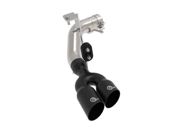 aFe Ranger Rebel Series 3" Muffler Delete - Black Tips (2019-2023) - Image