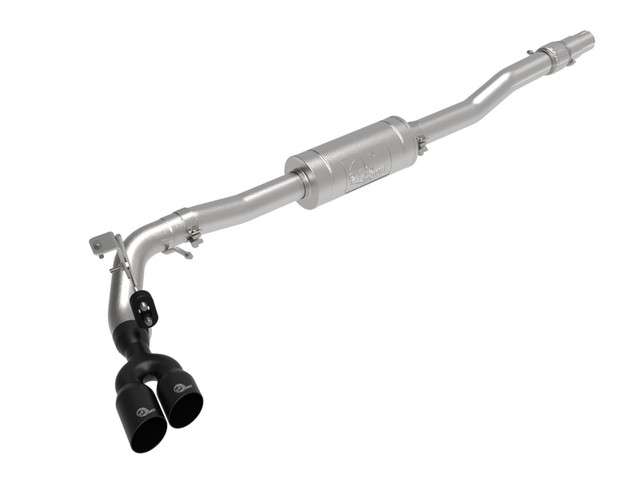 aFe Ranger Rebel Series 3" Cat-Back - Black Tips (2019-2023) - Image