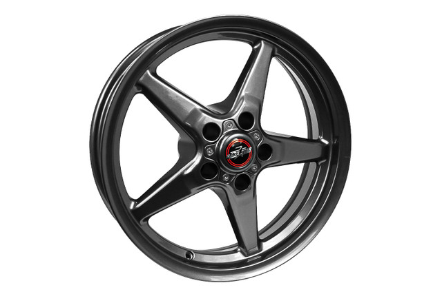 Race Star Mustang 92 Drag Star Metallic Gray Wheel - 20x6 (2005-2023) - Image
