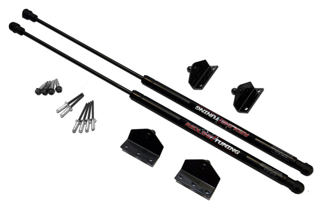 Redline Tuning Mustang QuickLIFT PLUS Hood Strut Kit (1999-2004) - Image