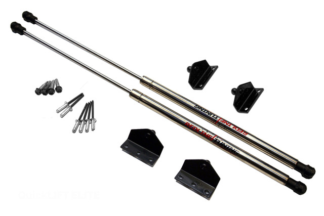 Redline Tuning Mustang QuickLIFT ELITE Hood Strut Kit (1999-2004) - Image