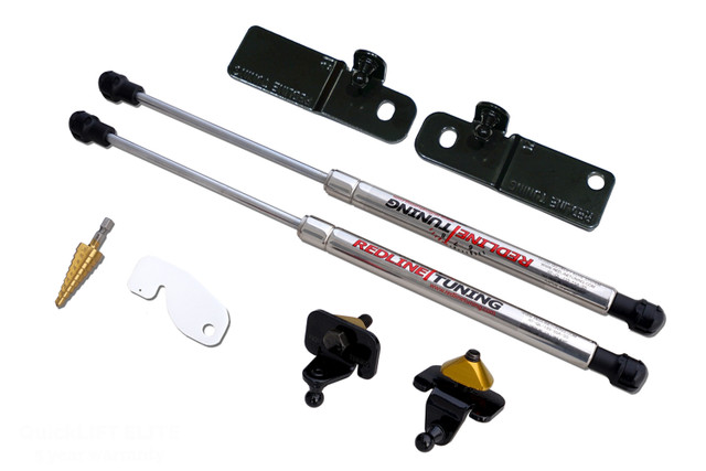 Redline Tuning Mustang QuickLIFT ELITE Hood Strut Kit (2015-2023) - Image