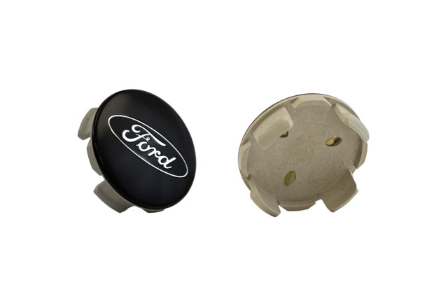 Ford Performance Mustang Black and Chrome Wheel Center Cap Set of 4 - Image