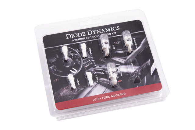 Diode Dynamics Mustang Stage 1 Interior LED Light Kit - Blue (2018-2023) - Image