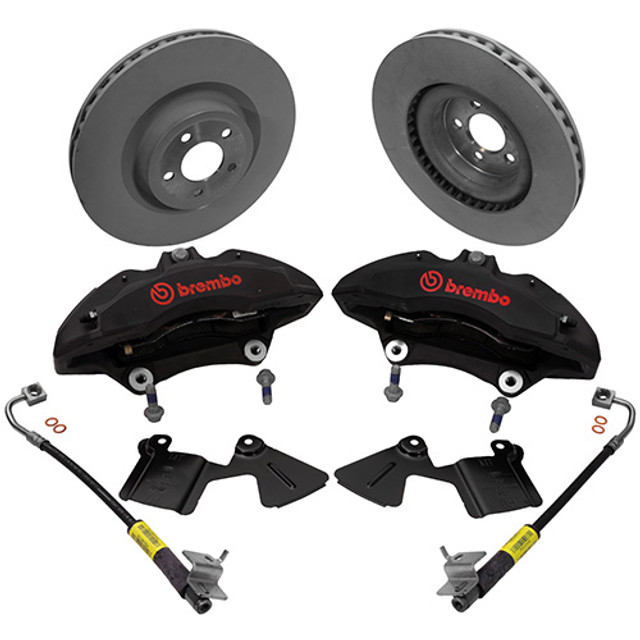 Ford Performance Mustang GT/EcoBoost 6-Piston PP 15" Brembo Front Brake Kit (2015-2023) - Image Ford Performance Mustang GT/EcoBoost 6-Piston PP 15" Brembo Front Brake Kit (2015-2023) - Image
