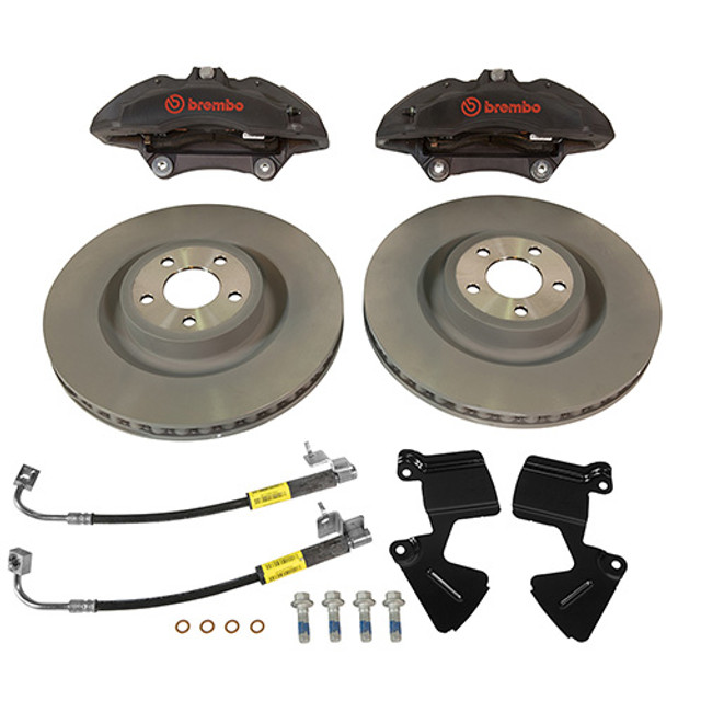 Ford Performance Mustang GT/EcoBoost 6-Piston PP 15" Brembo Front Brake Kit (2015-2023) - Image Ford Performance Mustang GT/EcoBoost 6-Piston PP 15" Brembo Front Brake Kit (2015-2023) - Image