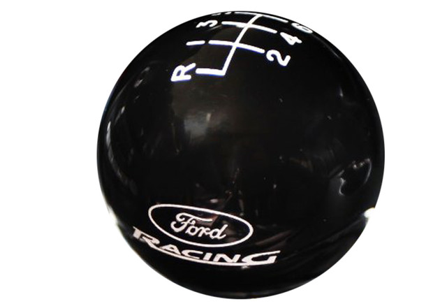 Ford Racing Mustang 6-Speed Black Shift Knob (2015-2026) - Image