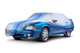 Ford Performance Mustang Hatchback Motorsport Indoor Car Cover - Blue (1979-1993)