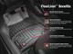 WeatherTech Superduty Super Cab w/ Front & Rear Floor Liner Set w/o 4x4 Floor Shifter (1999-2007)