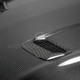 Anderson Composites Mustang EcoBoost/GT Type-OE Double Sided Carbon Fiber Hood (2018-2023)