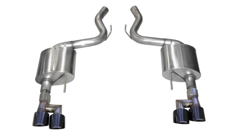 Corsa Performance Corsa Mustang GT Coupe Sport Axle-Back Exhaust - Black PVD Tips (2018-2023)