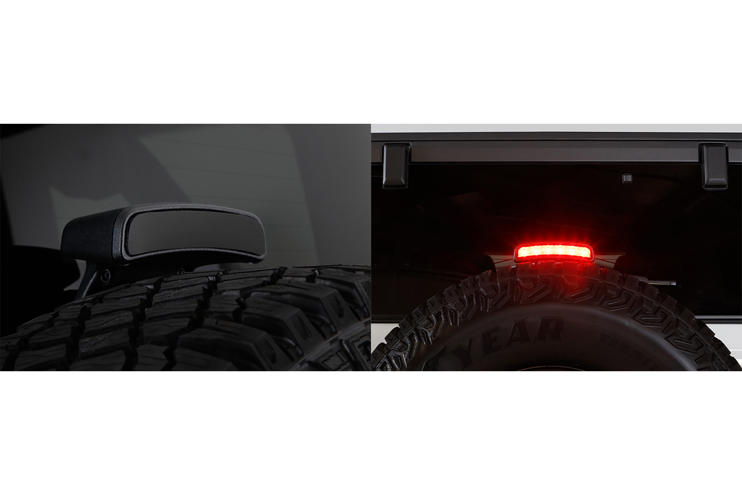 GTS Bronco GT160 Smoked Tail Light Cover Kit (21-23)