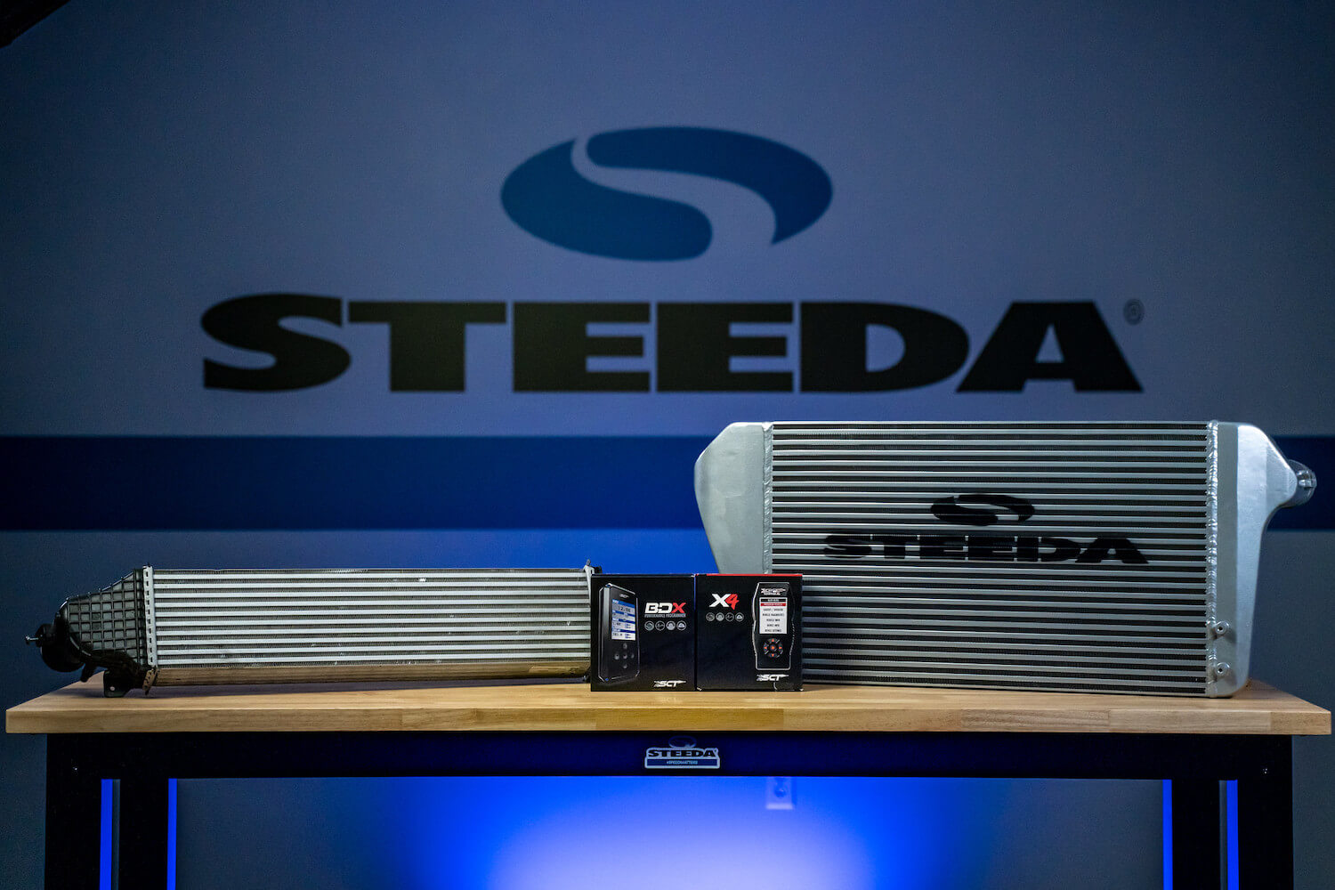 Steeda installed on vehicle