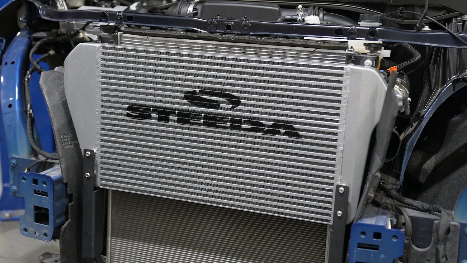 Steeda installed on vehicle