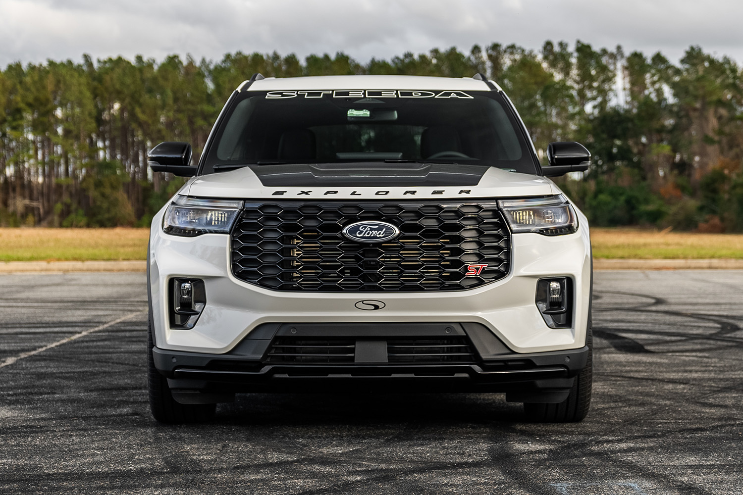 Steeda installed on vehicle