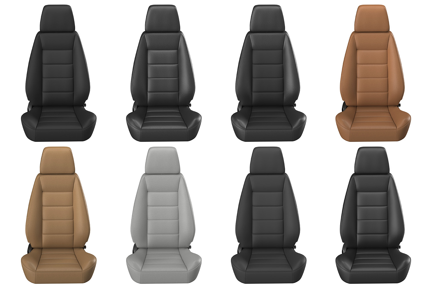 Corbeau 90010 Mustang Sport Seat Pair (79-21) - Main Image