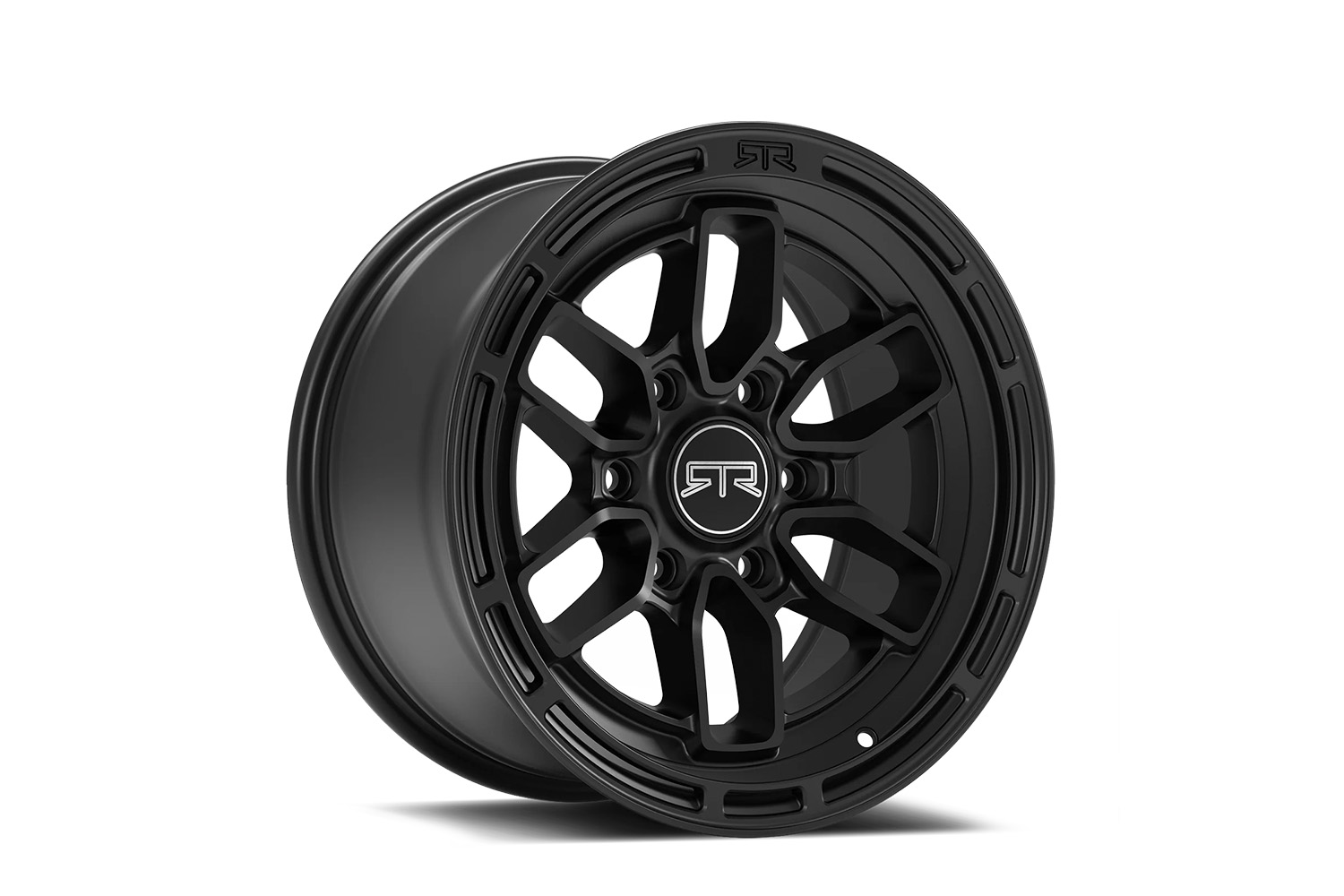 W　ATRsports 18インチ RTR A262815 Bronco/Ranger EVO 6 Wheel 18x9 - Satin Black (19-23)