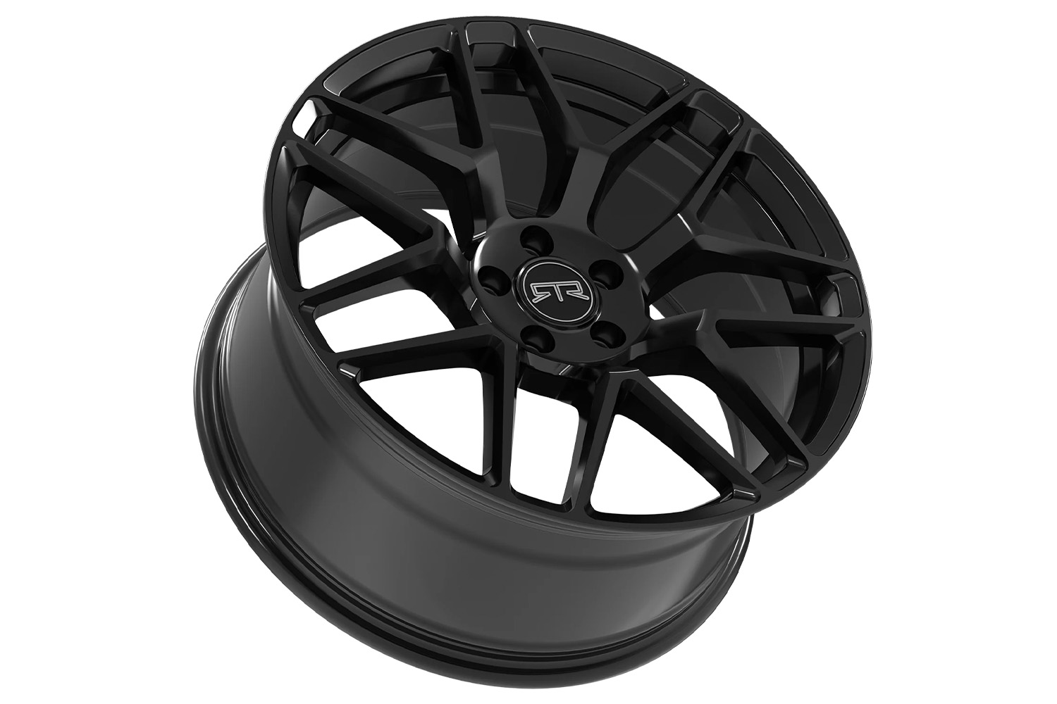 RTR A236975 Mustang Tech 7 Wheel 20x9.5 - Gloss Black (05-23)