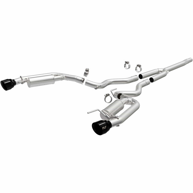 MagnaFlow 19639 Mustang EcoBoost Competition Cat-Back - Black
