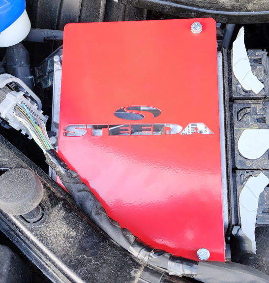 Steeda installed on vehicle