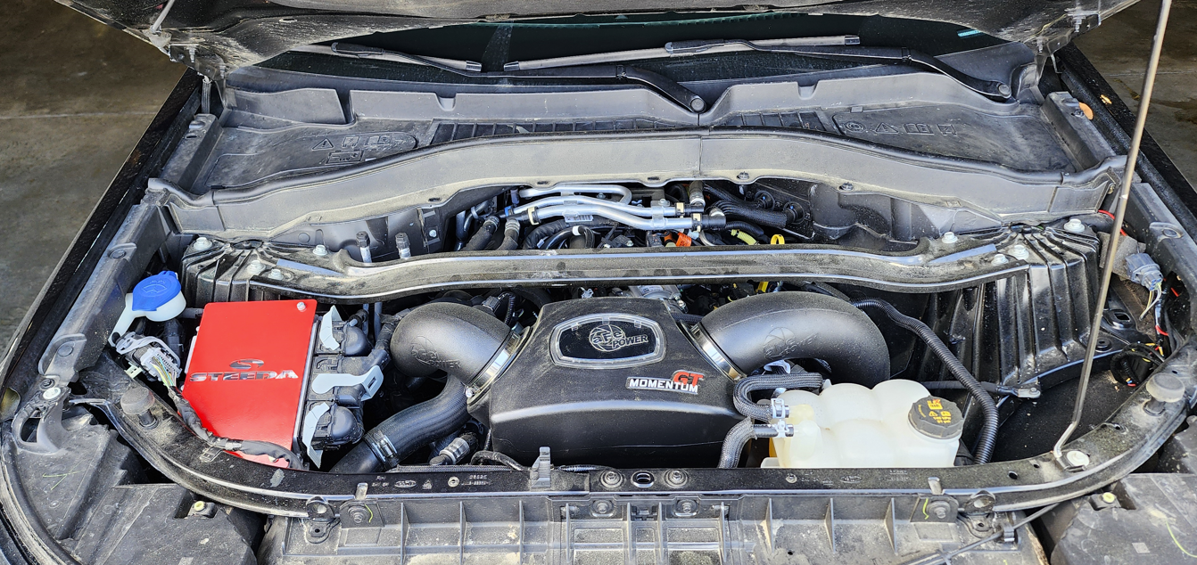 Steeda installed on vehicle