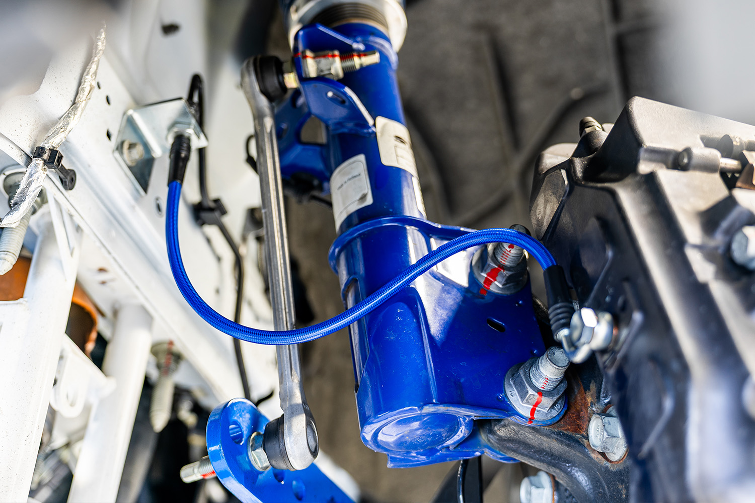 Steeda installed on vehicle
