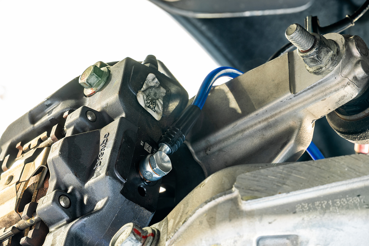 Steeda installed on vehicle