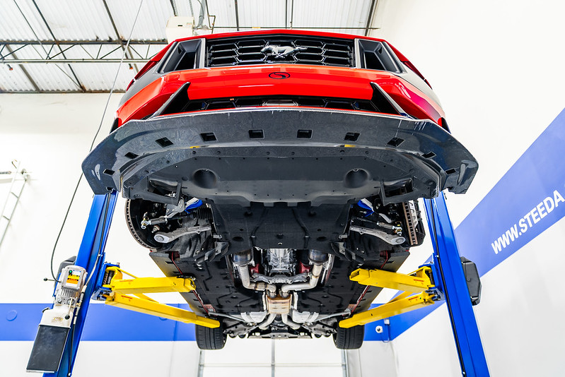 Steeda installed on vehicle