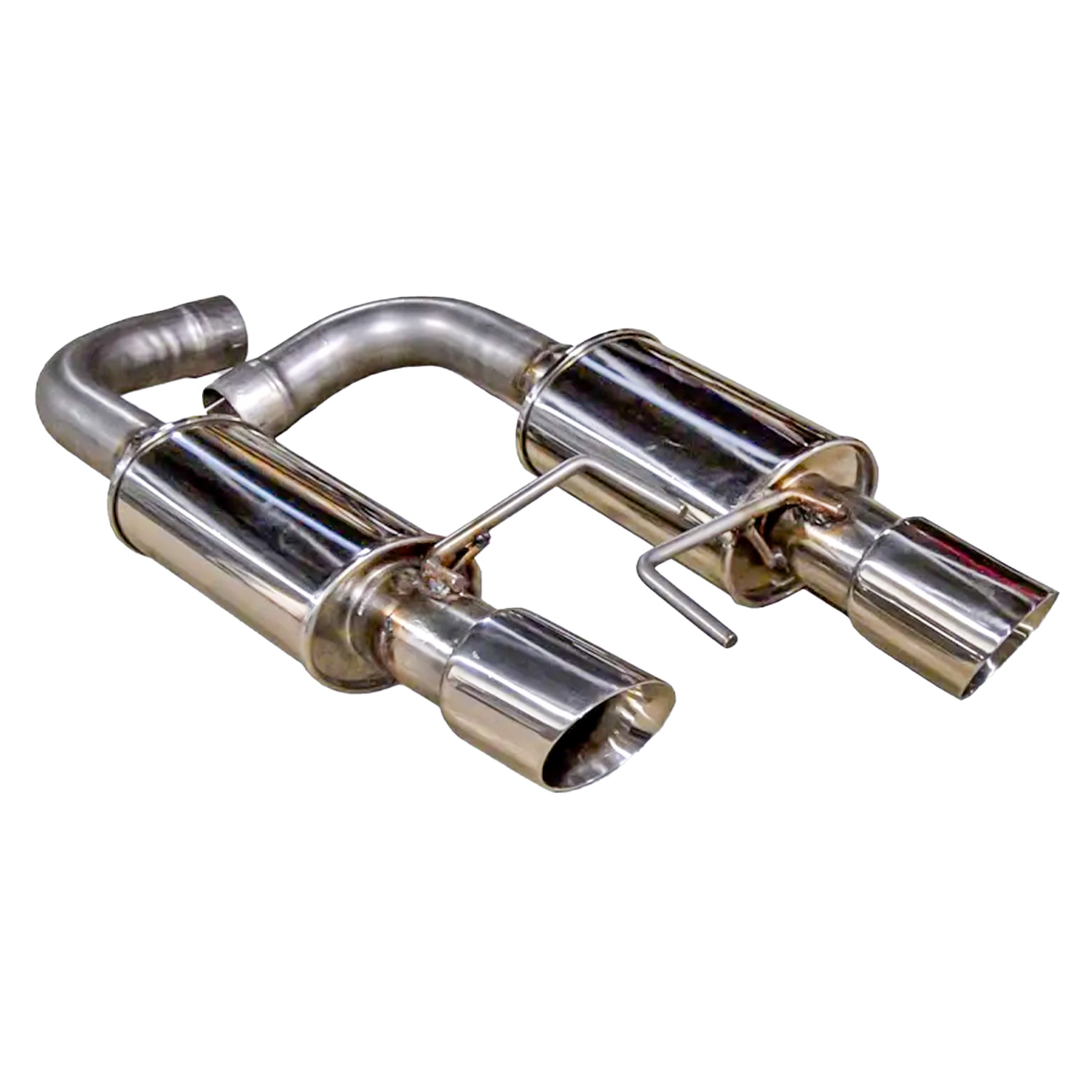 MRT MRT Mustang GT Sport Touring Axle Back Exhaust - Polished Tips (2015-2017/2024+)