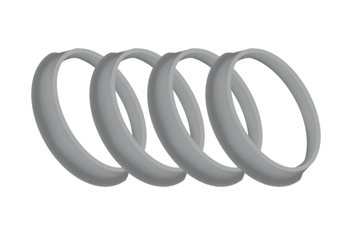 Vossen CR73-70 Mustang Hub Centric Rings 73.1mm OD/ 70.5mm ID - 4