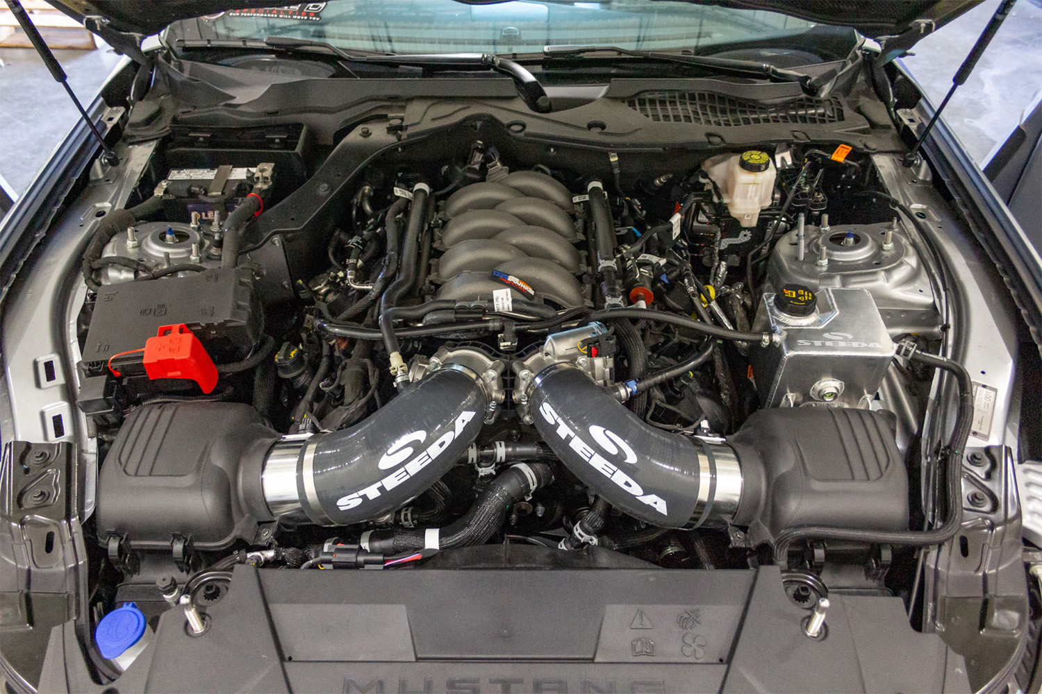 Steeda installed on vehicle