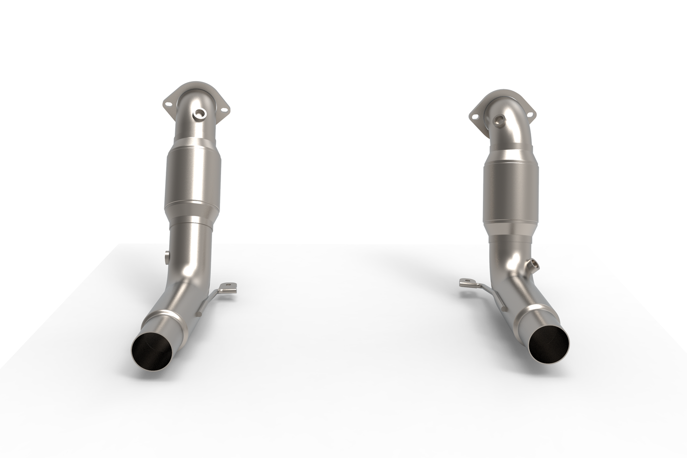 Kooks 15113300 Explorer ST SS GREEN Catted Downpipes (20-24)