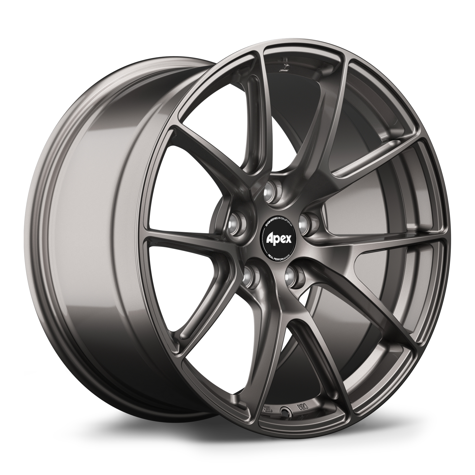 APEX Mustang VS-5 Anthracite Wheel - 18x11 ET52 (05-26)