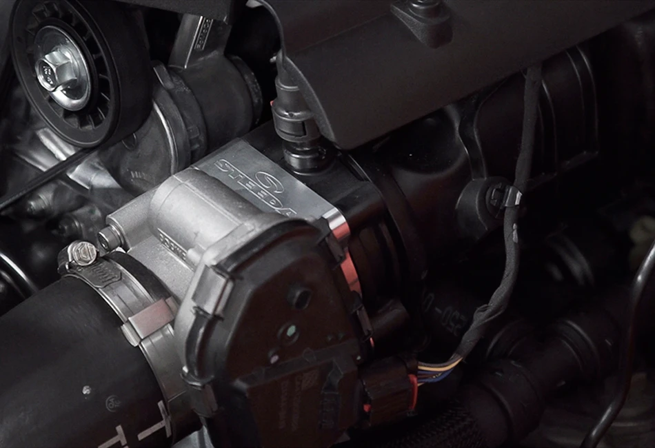 Steeda installed on vehicle