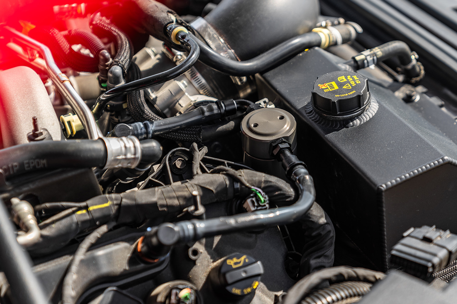 Steeda installed on vehicle