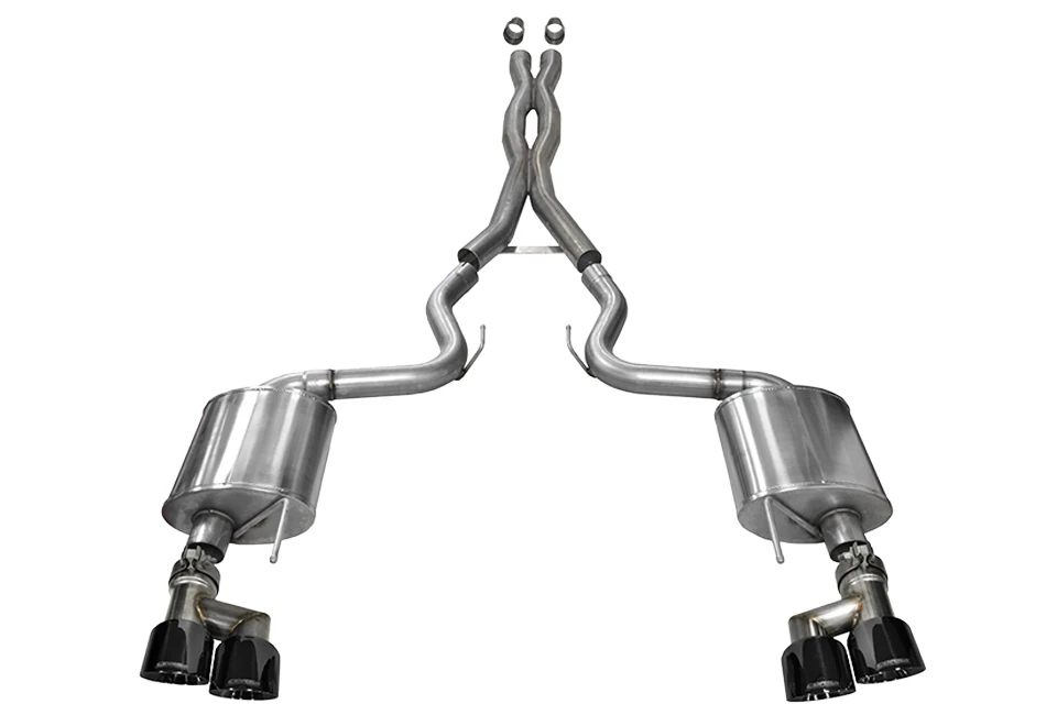 Corsa 14335BLK Mustang GT Xtreme Cat-Back 4