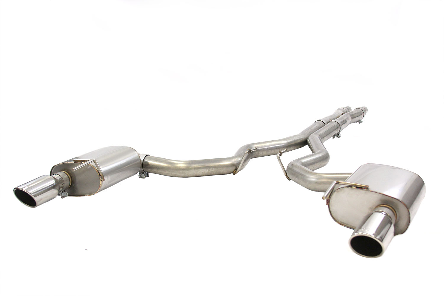 Steeda Autosports Steeda Mustang 5.0L Coyote 3" Cat-Back Exhaust System - 304 Stainless (2015-2017/2024-2026)