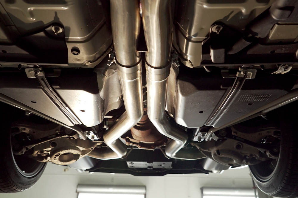 Steeda installed on vehicle